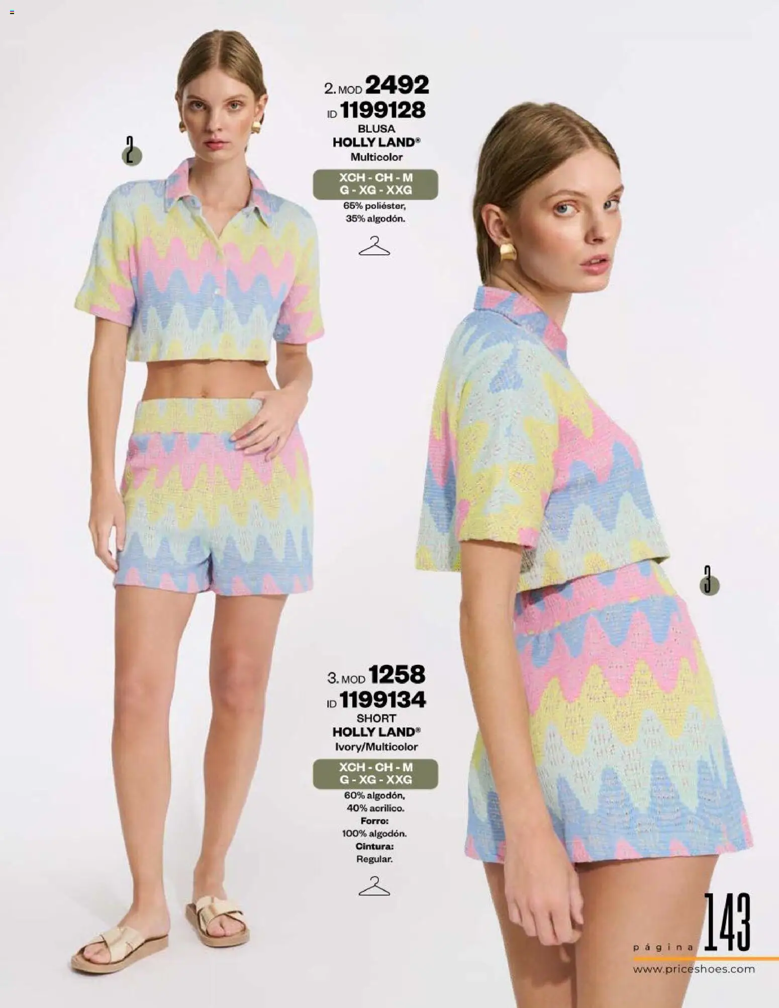Vista previa las ofertas de la tienda Price Shoes - Catálogo Playa desde el 13/02/2026 - Short, Blusa