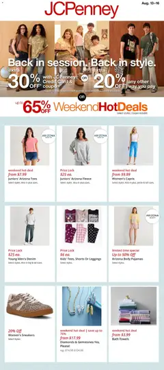 Ad Preview of JCPenney JCPenney Weekly Ad from 08/13/2026