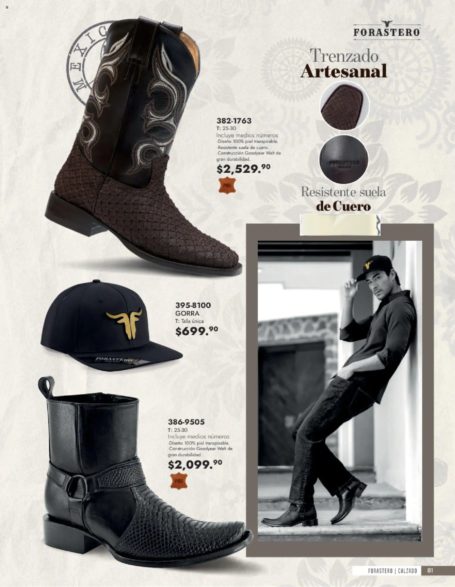 Vista previa las ofertas de la tienda Andrea - Andrea catálogo Calzado Caballero desde el 24/05/2026 - Gorra