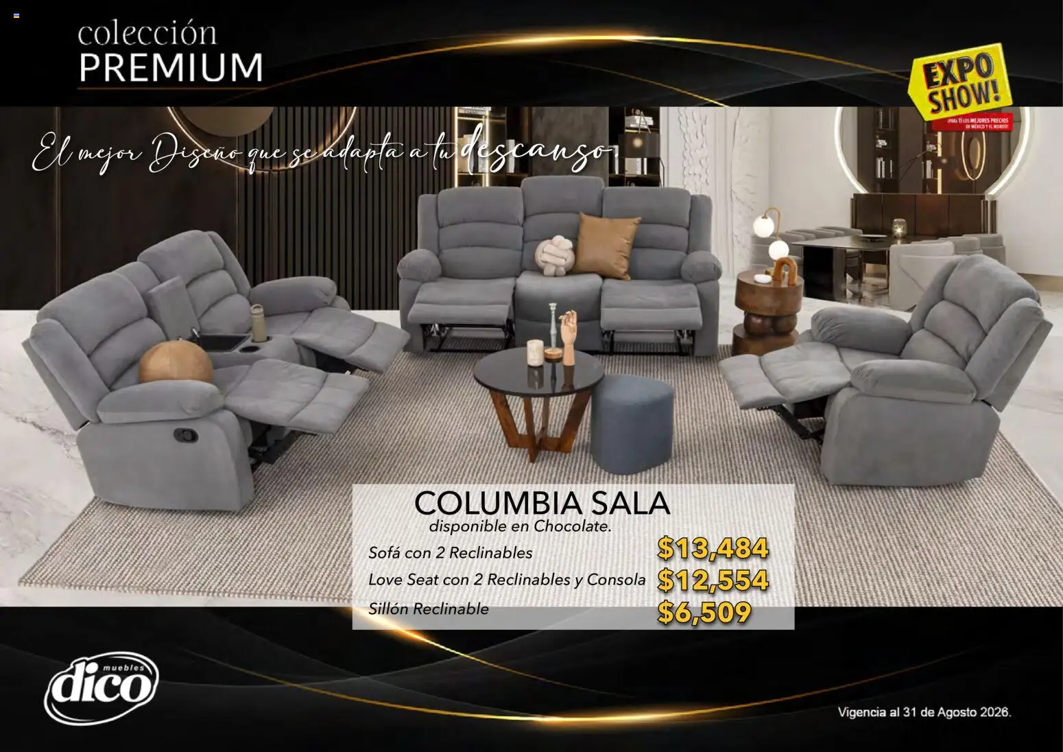 Vista previa las ofertas de la tienda Muebles Dico - Muebles Dico catálogo Colección Premium desde el 01/08/2026 