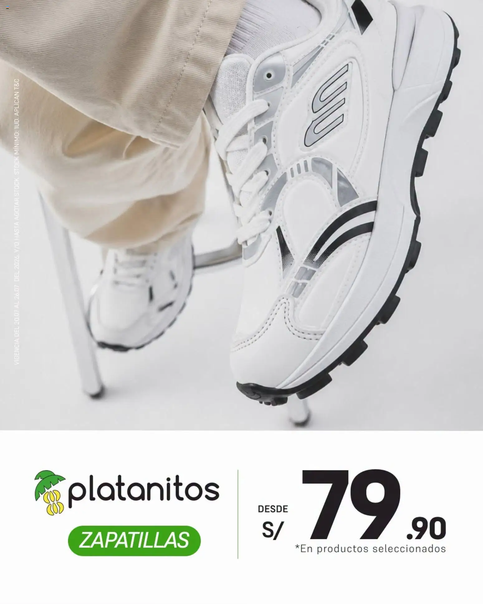 Vista previa de Catálogo Platanitos - Zapatillas de la tienda Platanitos válido desde 20/07/2026 - Zapatillas