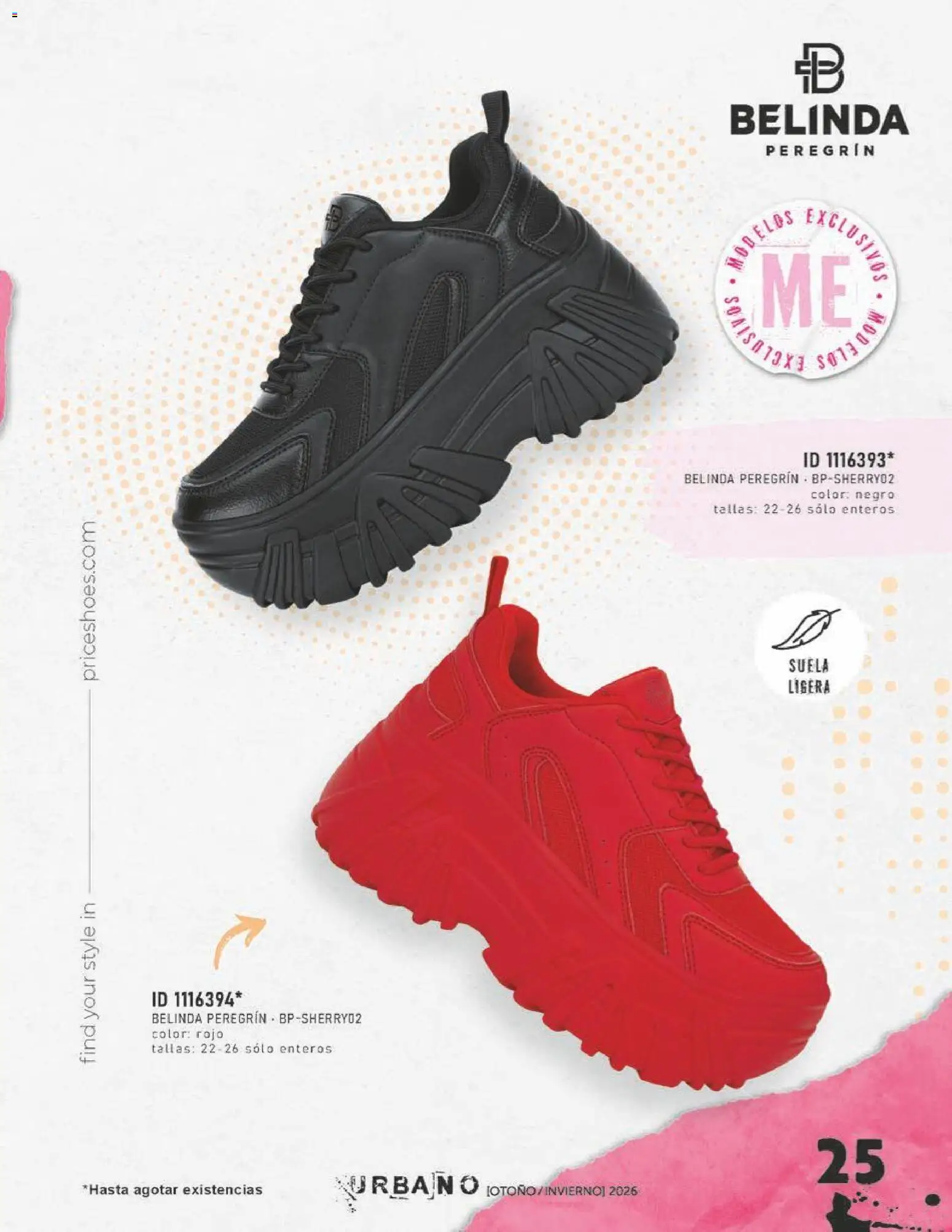 Vista previa las ofertas de la tienda Price Shoes - Price Shoes catálogo Urbano desde el 31/07/2026 