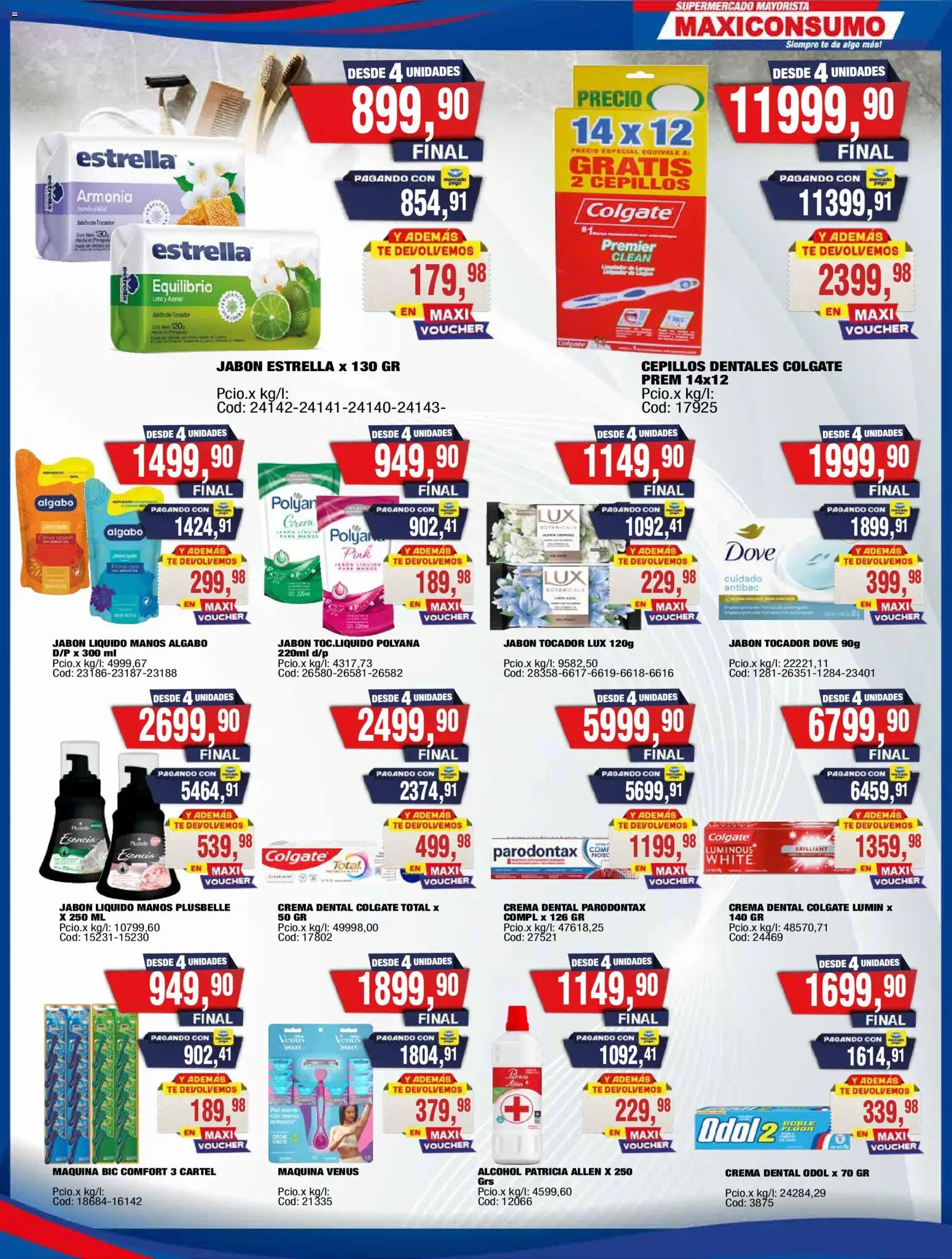 Vista previa del folleto de la tienda Maxiconsumo válido desde el 12/10/2026 