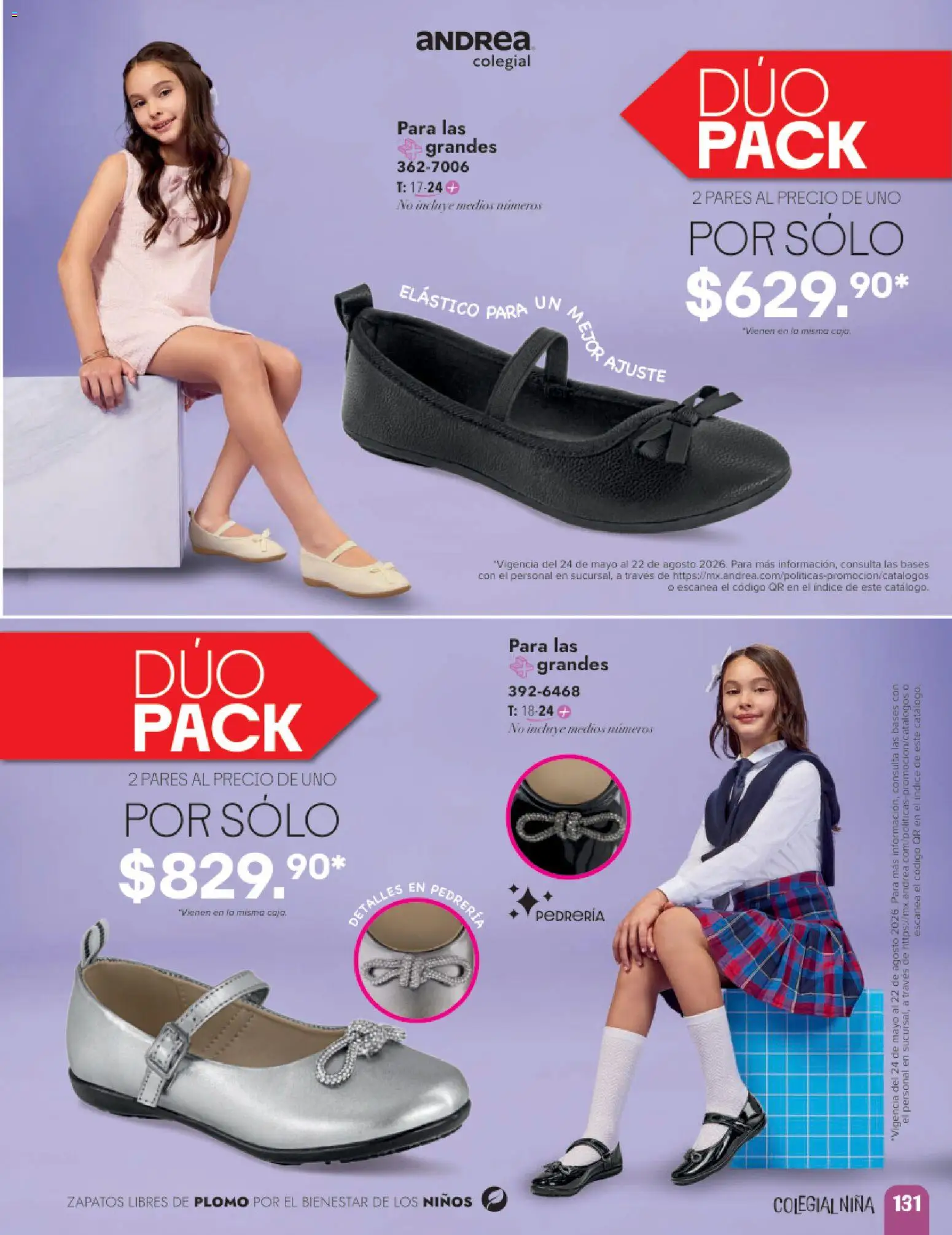 Vista previa las ofertas de la tienda Andrea - Andrea catálogo Infantil desde el 24/05/2026 - Zapatos