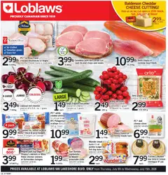 Un aperçu du dépliant Loblaws flyer - ON du magasin Loblaws est valide à partir 9 juill. 2026