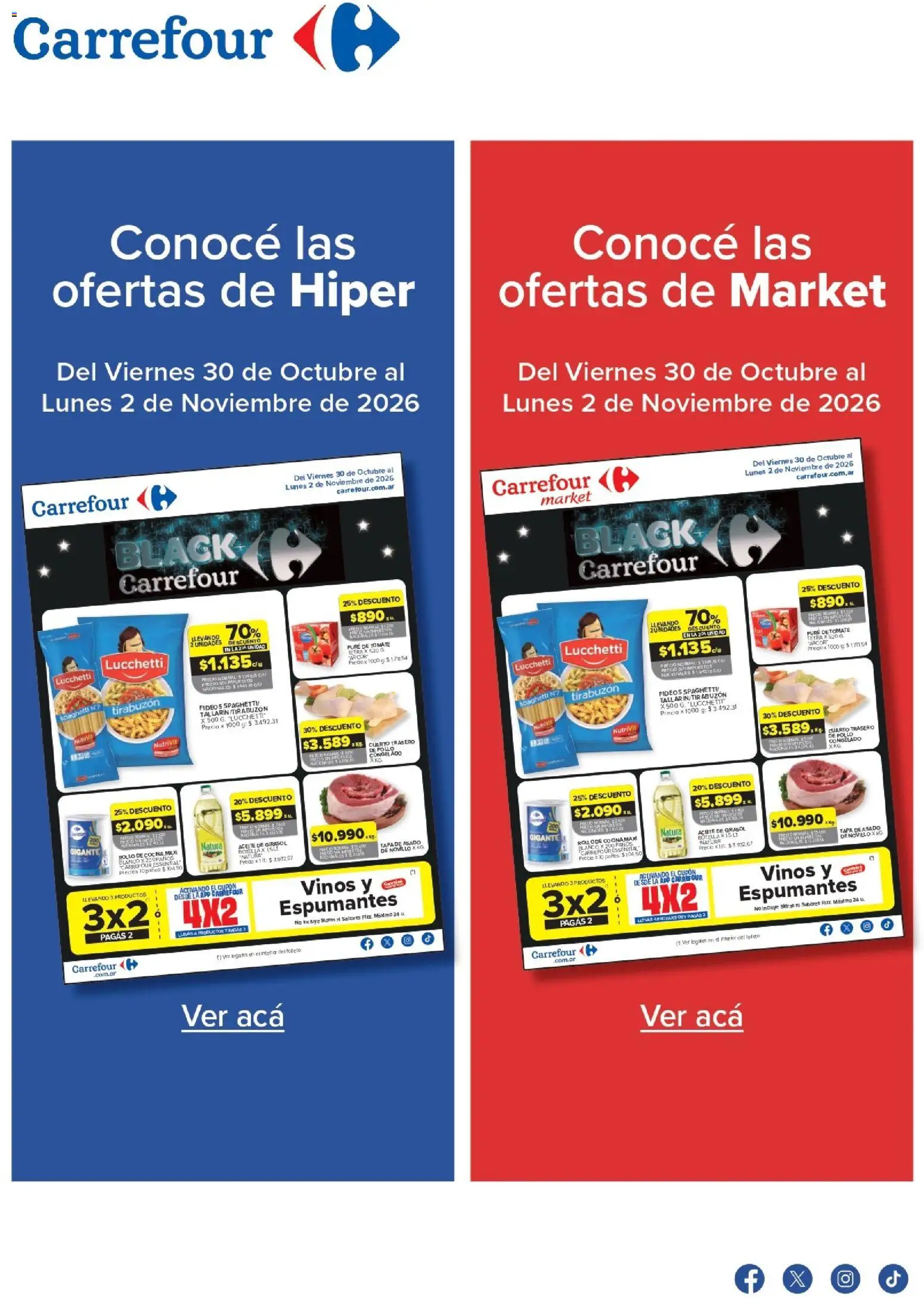 Vista previa del folleto de la tienda Carrefour válido desde el 30/10/2026 