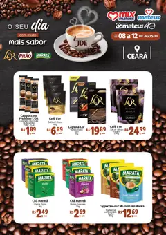 Pré-Visualização do folheto "Mateus ofertas JDE" da loja Mateus válido a partir de 08/08/2026