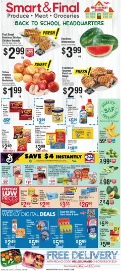 Ad Preview of Smart & Final Smart & Final Weekly Ad from 07/29/2026