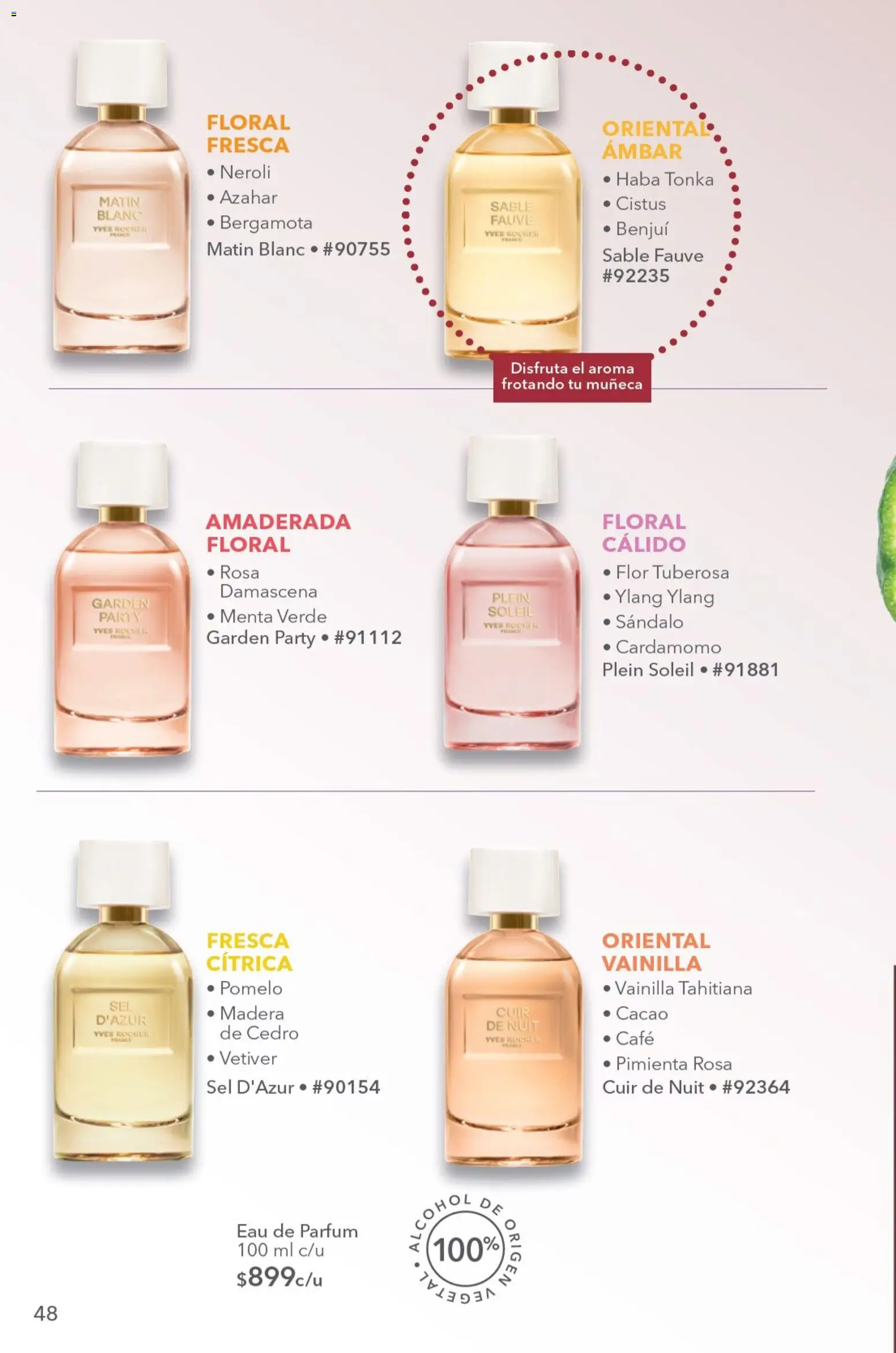 Vista previa las ofertas de la tienda Yves Rocher - Yves Rocher campaña 9 2026 desde el 23/06/2026 - Café, Cacao, Vainilla, Cardamomo, Pimienta, Pomelo