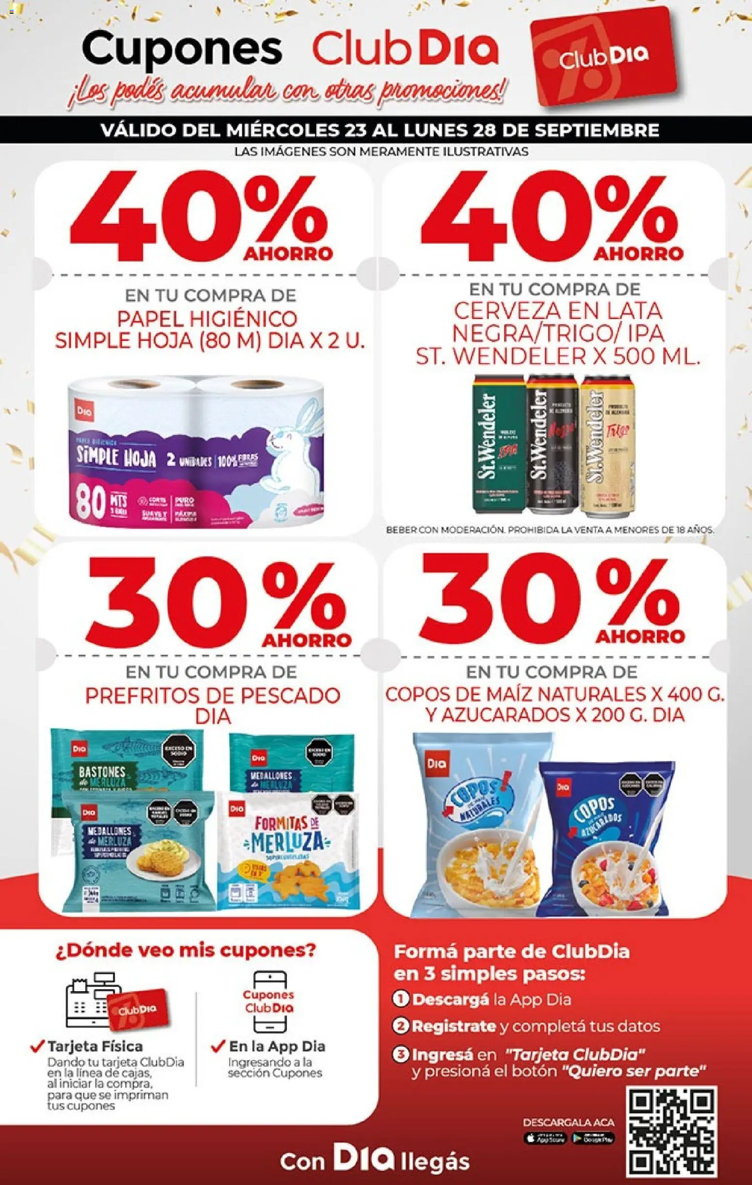 Vista previa del folleto de la tienda Dia válido desde el 23/09/2026 