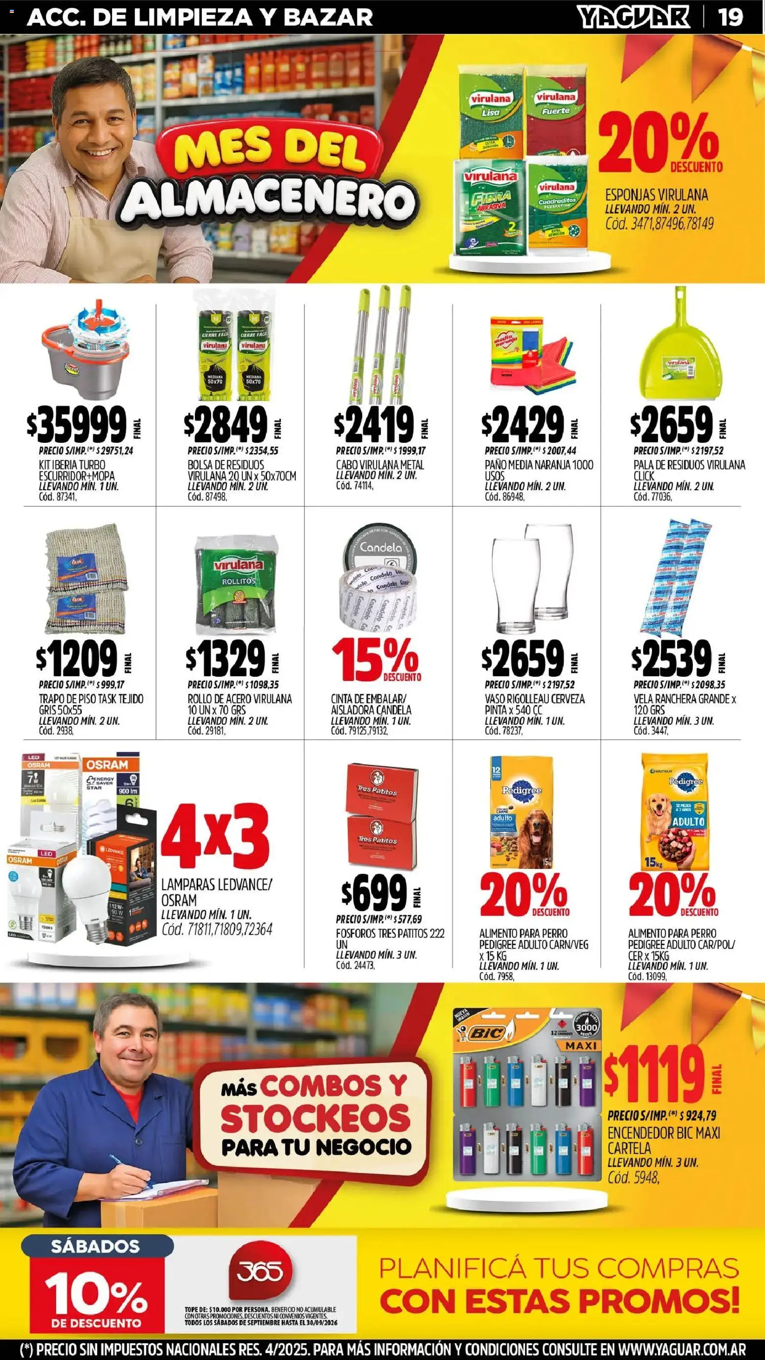 Vista previa del folleto de la tienda Yaguar válido desde el 31/08/2026 