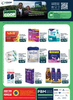 Pré-Visualização do folheto "Coop ofertas Inverno Drogaria" da loja Coop válido a partir de 13/07/2026