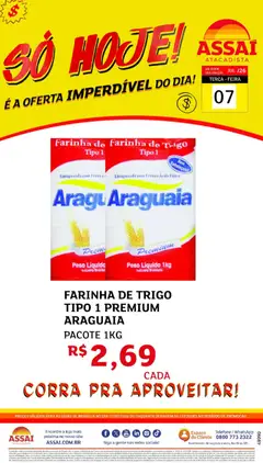 Pré-Visualização do folheto "Assaí Atacadista ofertas - DF" da loja Assaí Atacadista válido a partir de 07/07/2026