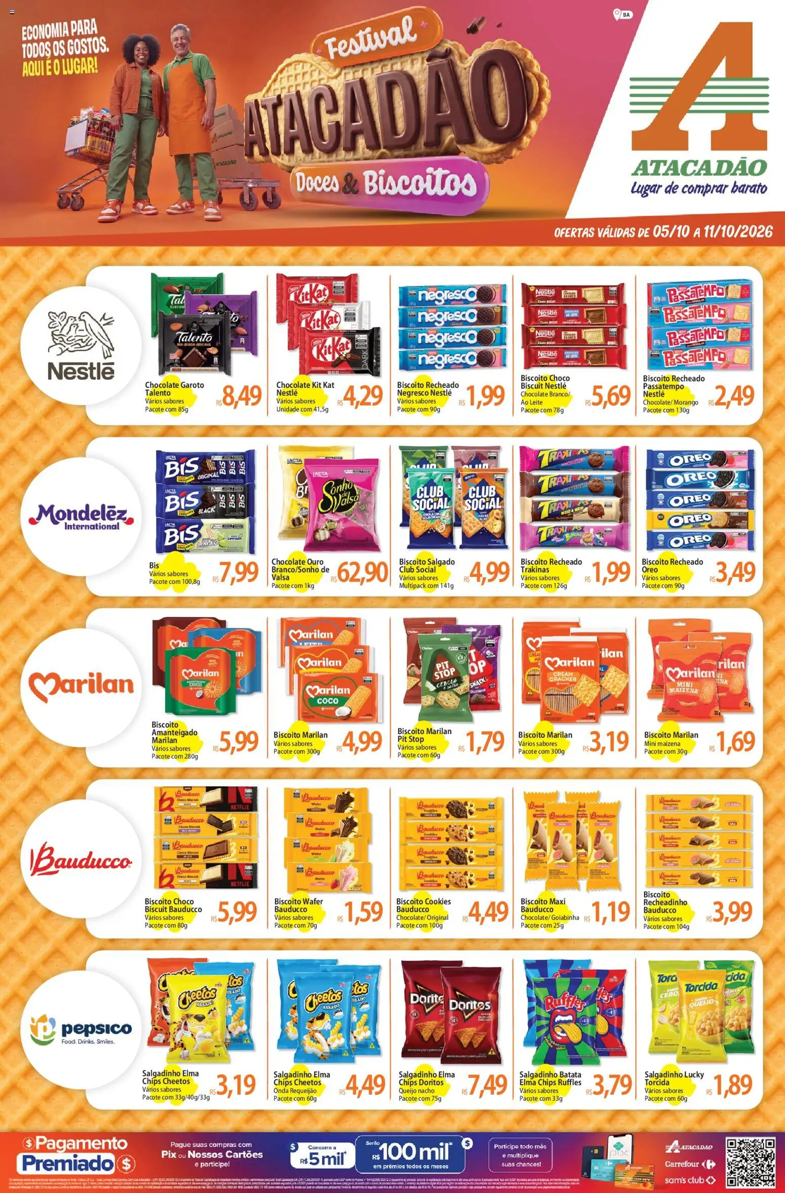 Pré-Visualização do folheto "Atacadão ofertas - BA" da loja Atacadão válido a partir de 05/10/2026