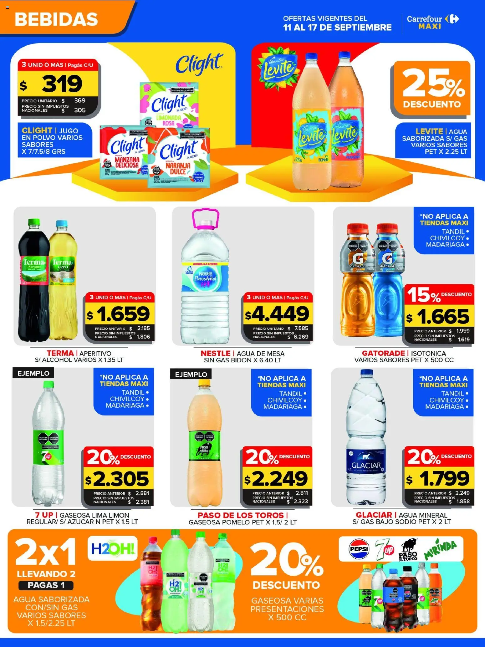 Vista previa del folleto de la tienda Carrefour Maxi válido desde el 11/09/2026 