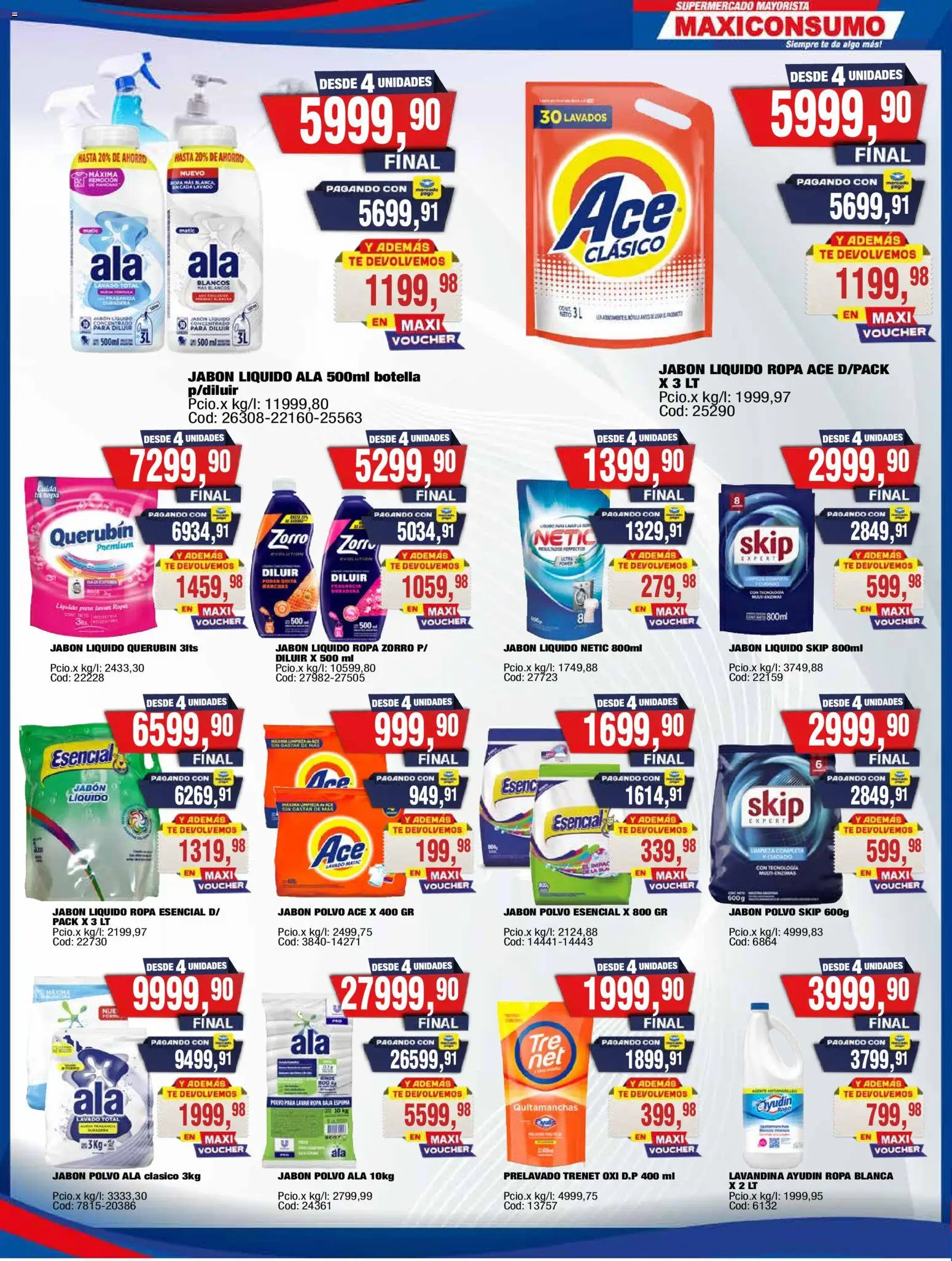 Vista previa del folleto de la tienda Maxiconsumo válido desde el 26/10/2026 