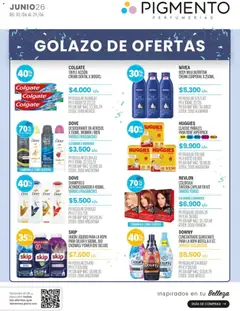 Vista previa del folleto de la tienda Pigmento válido desde el 02/06/2026 