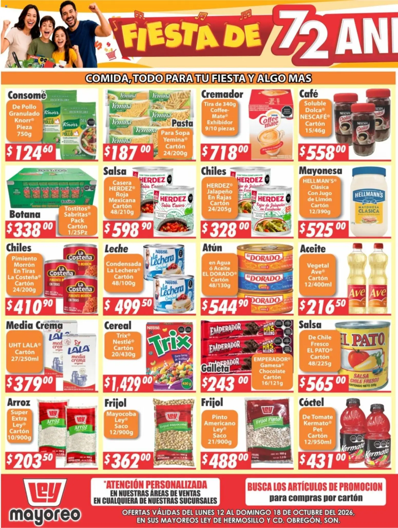 Vista previa las ofertas de la tienda Casa Ley - Casa Ley folleto Hermosillo desde el 12/10/2026 