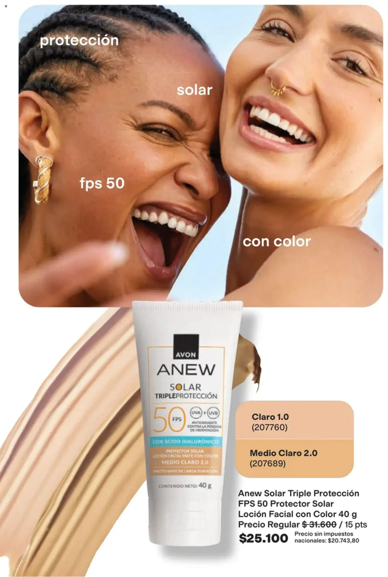 Vista previa del folleto de la tienda Avon válido desde el 01/10/2026 