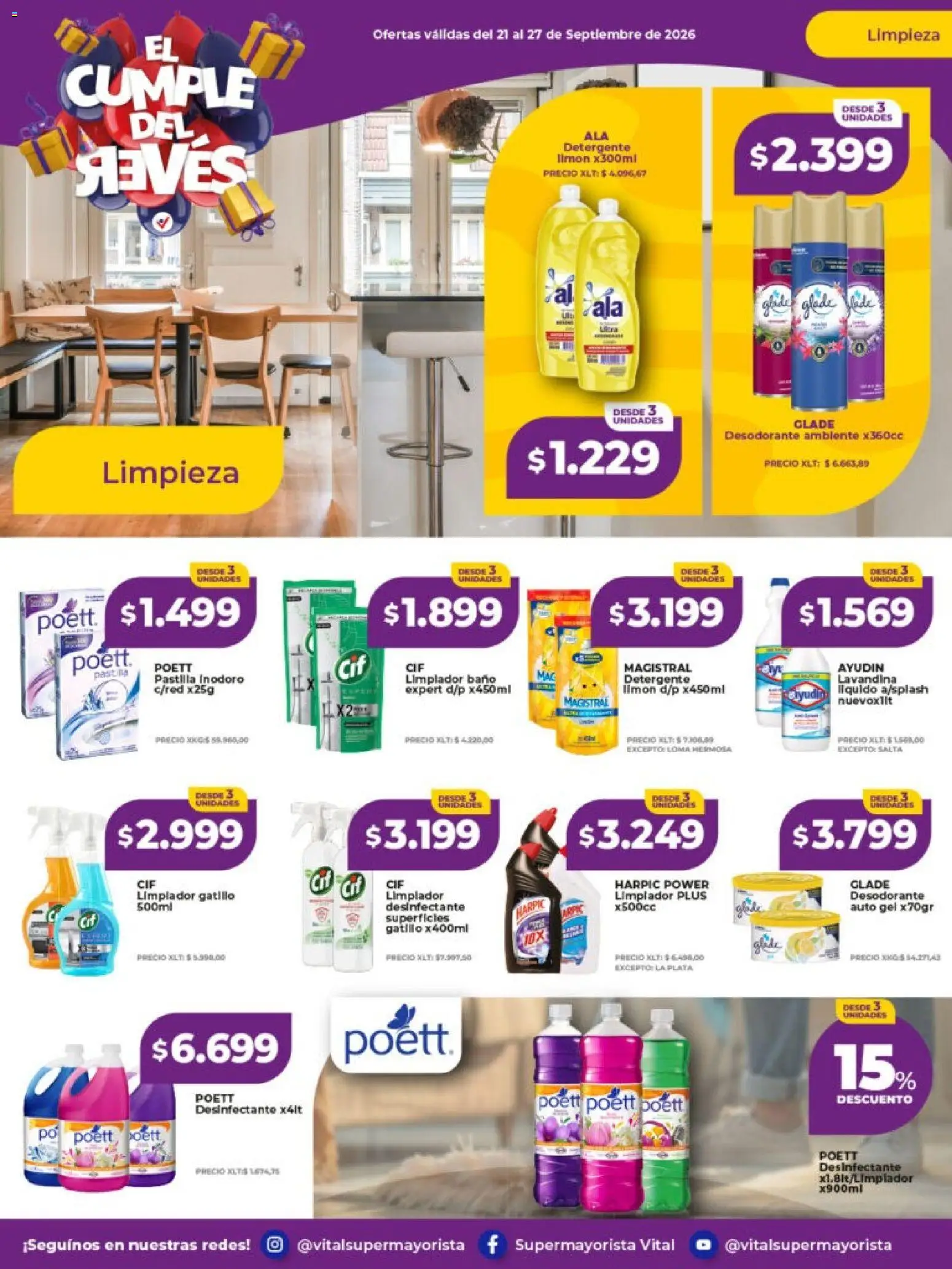 Vista previa del folleto de la tienda Vital válido desde el 21/09/2026 