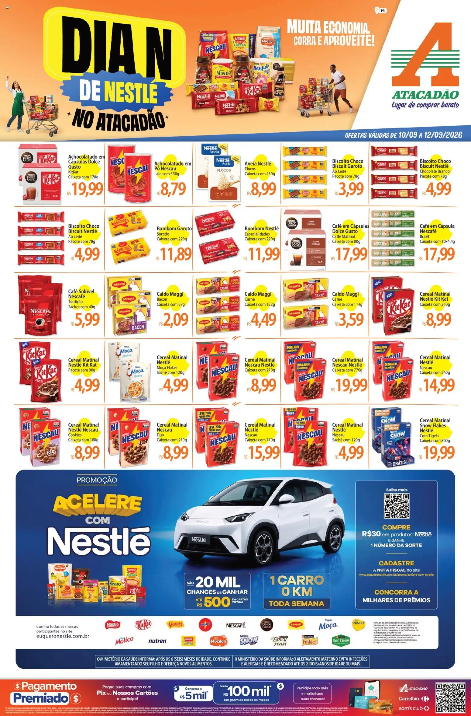 Pré-Visualização do folheto "Atacadão ofertas - PR" da loja Atacadão válido a partir de 10/09/2026