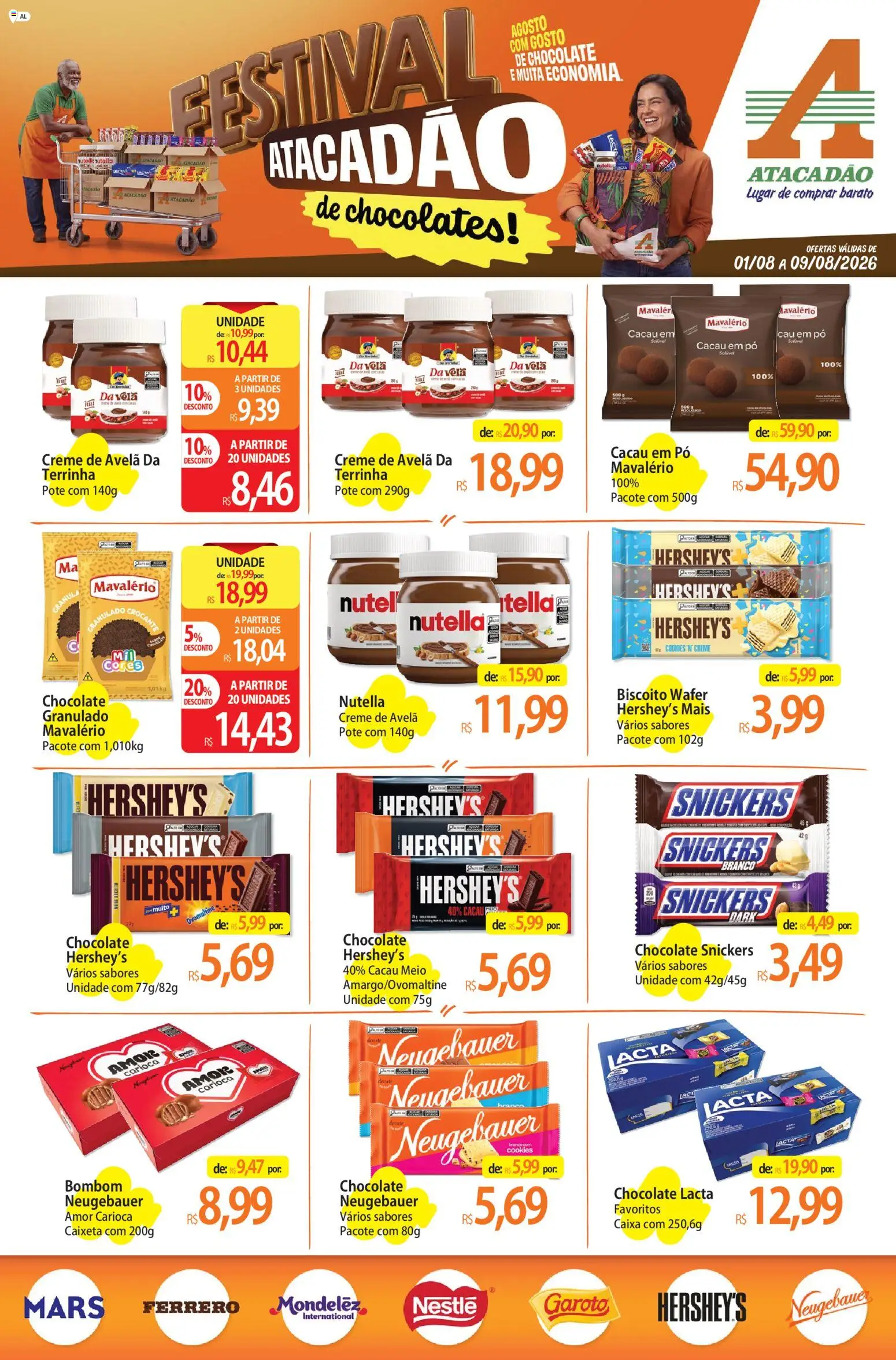 Pré-Visualização do folheto "Atacadão ofertas - AL" da loja Atacadão válido a partir de 01/08/2026