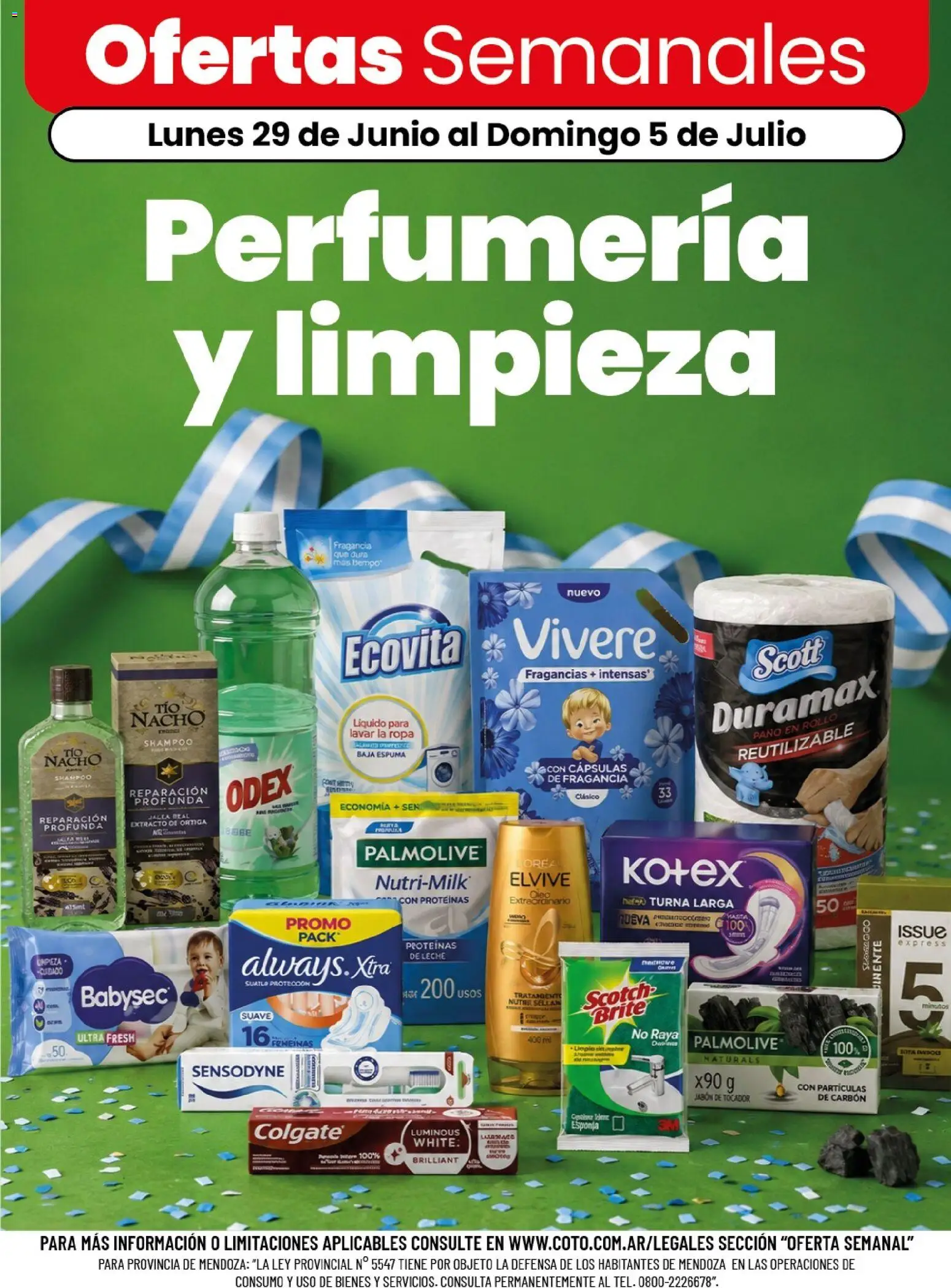 Vista previa del folleto de la tienda Coto válido desde el 29/06/2026 - Ropa, Shampoo, Leche, Jabón, Espuma, Fragancia, Cápsulas