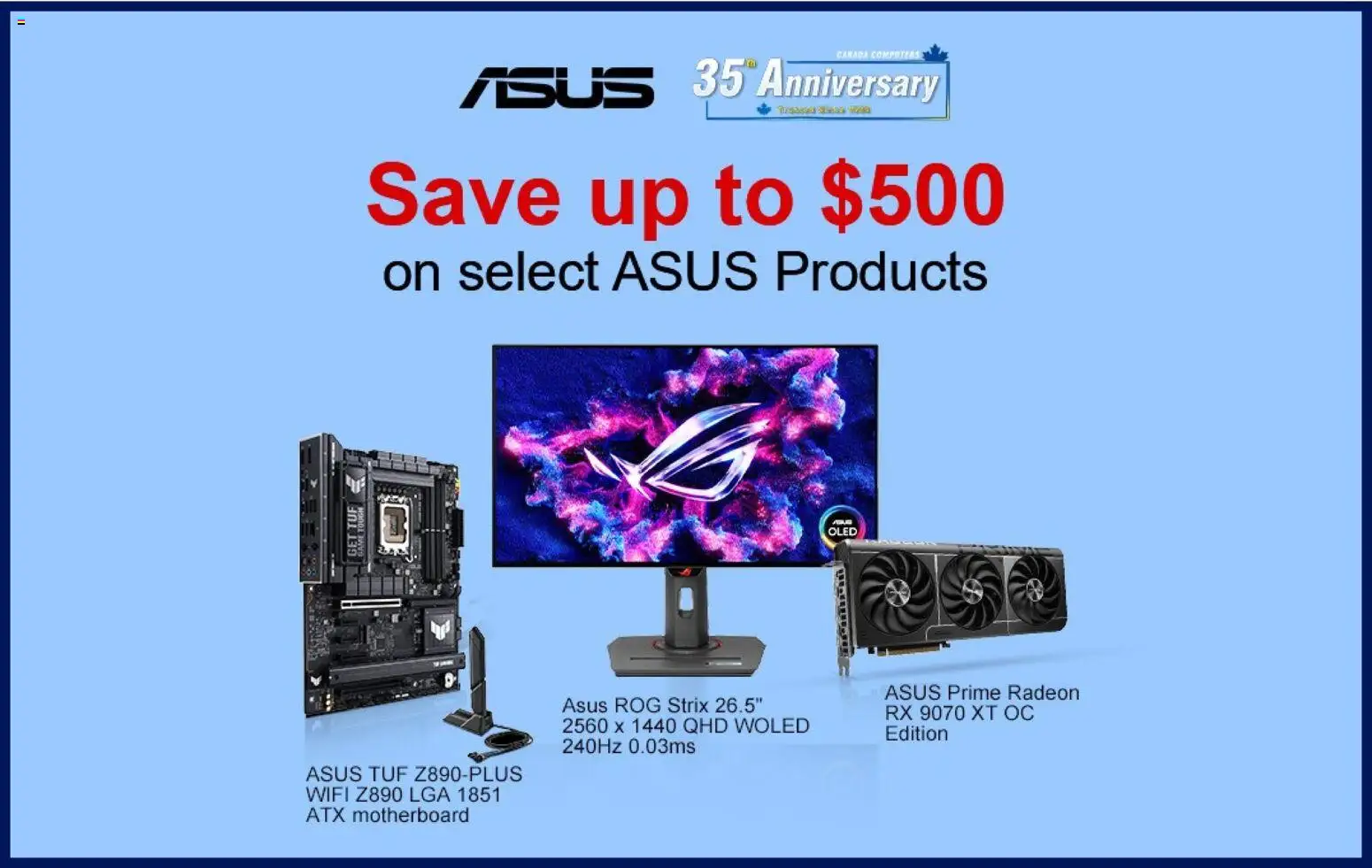 Preview of leaflet Canada Computers weekly flyer from shop Canada Computers is valid from Oct 02, 2026