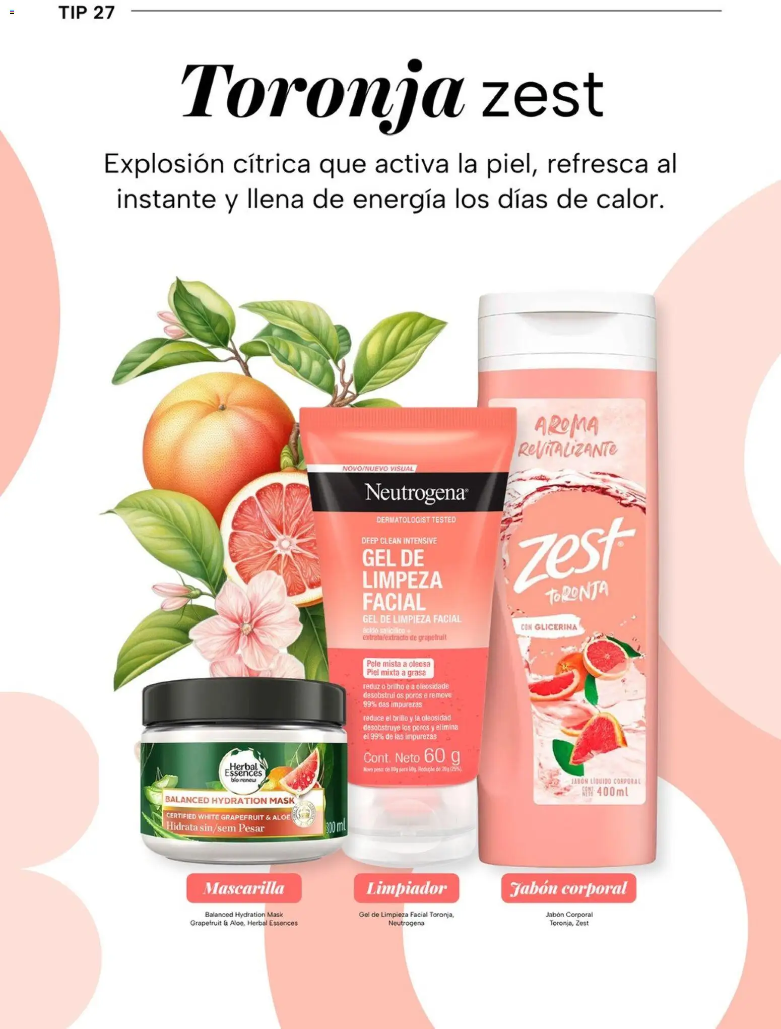 Vista previa las ofertas de la tienda Chedraui - Chedraui folleto desde el 04/05/2026 - Jabón, Toronja, Mascarilla, Jabón líquido, Brillo, Limpiador