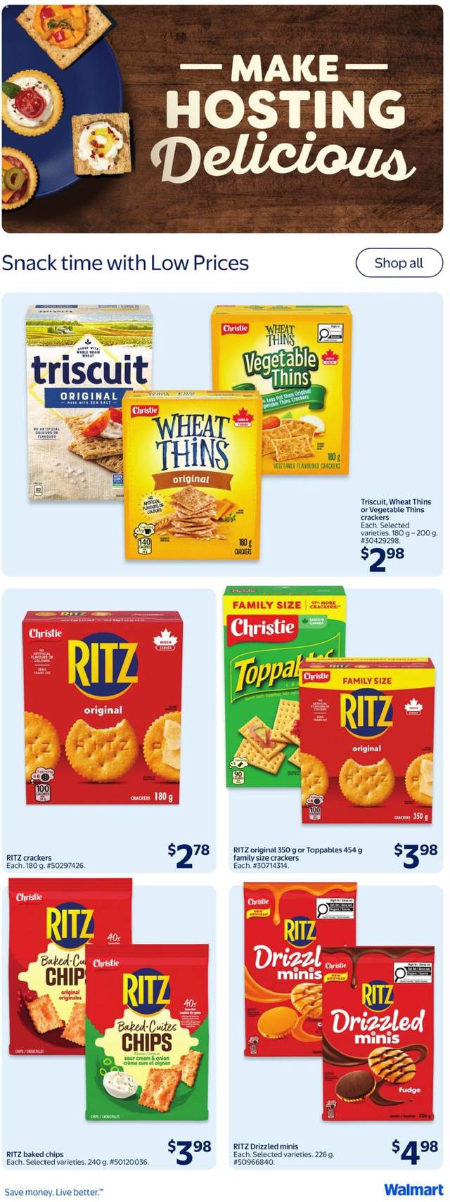 New Walmart flyer from Oct 01