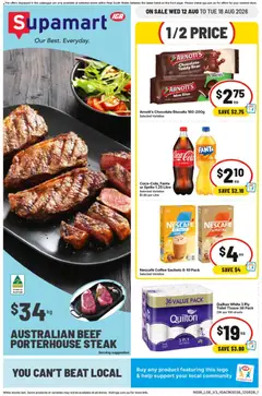 Preview of catalogue IGA catalogue Supamart from shop IGA valid 12/08/2026