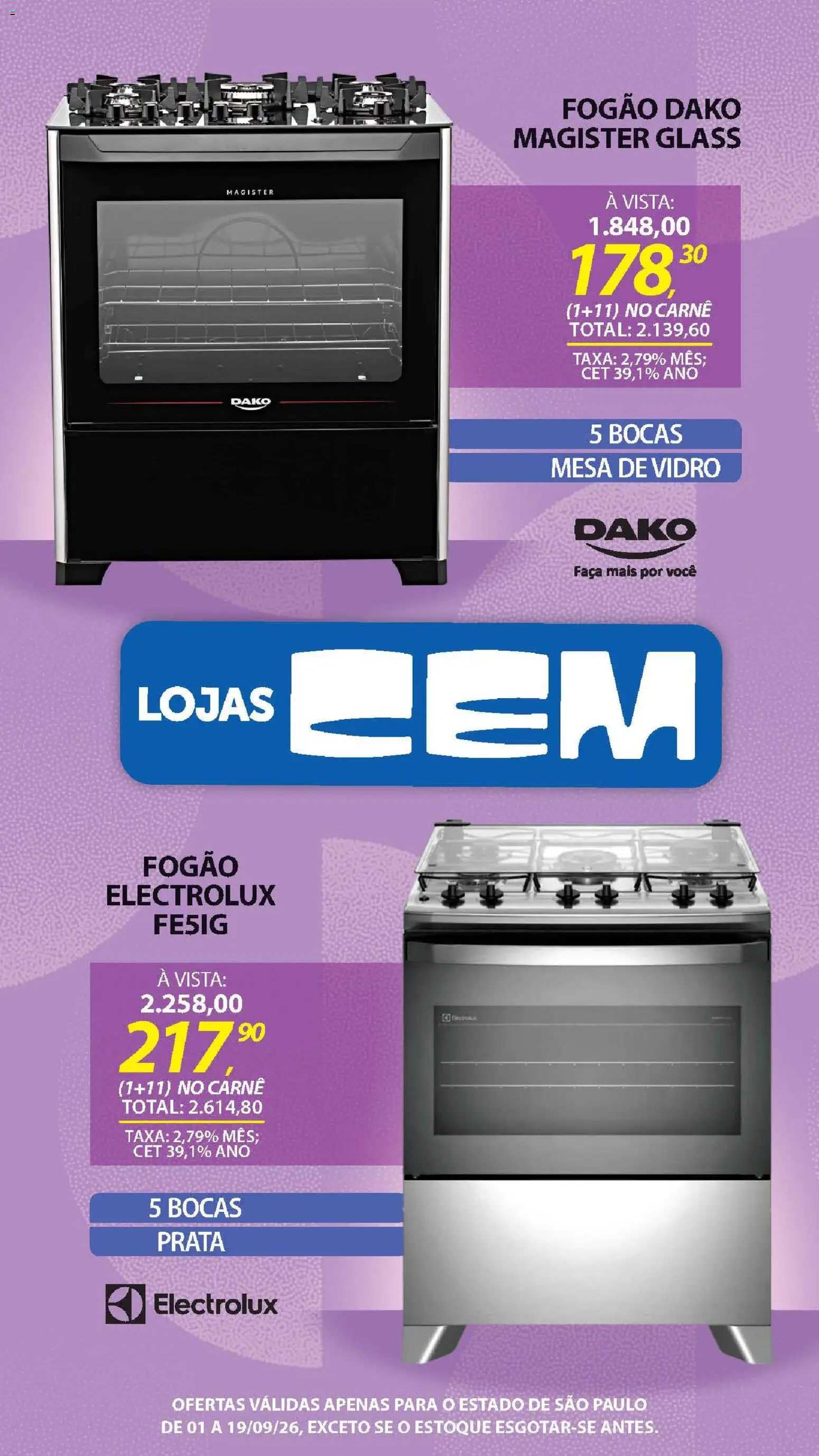 Ofertas Lojas Cem até 19/09/2026. - Página 54