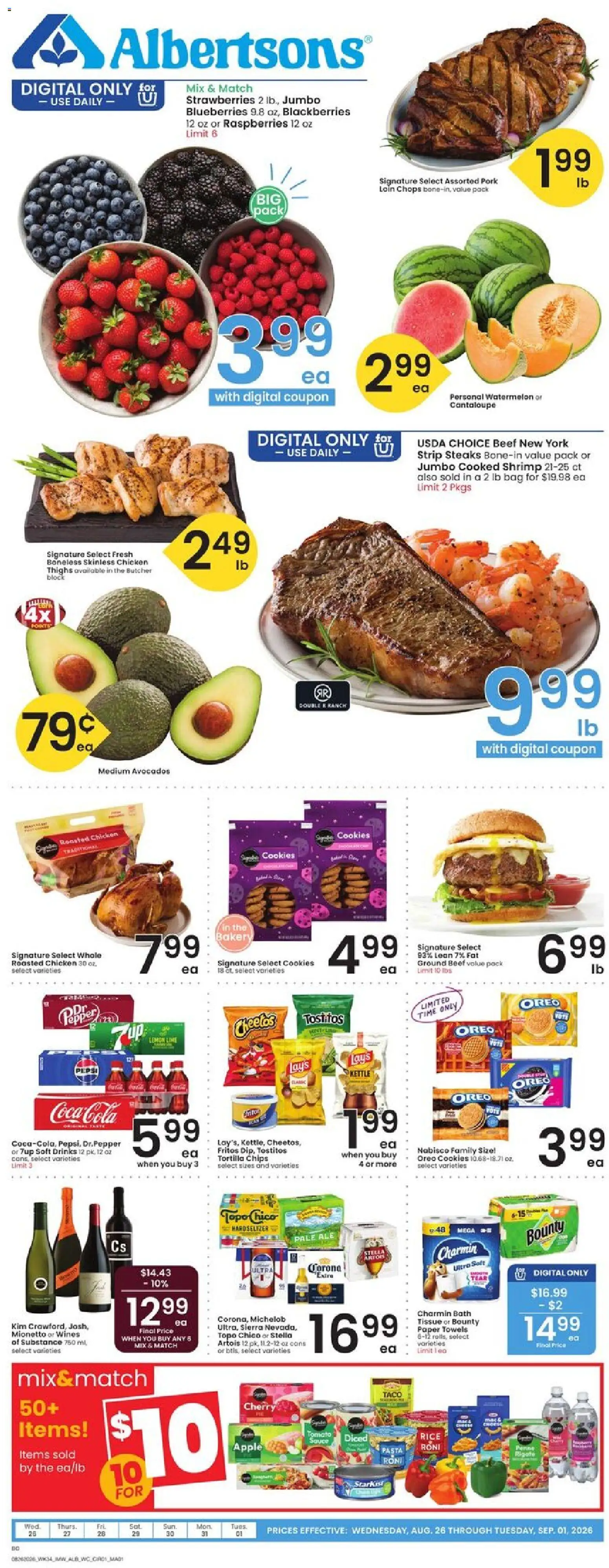 Ad Preview of Albertsons Albertsons Weekly Ad from 08/26/2026