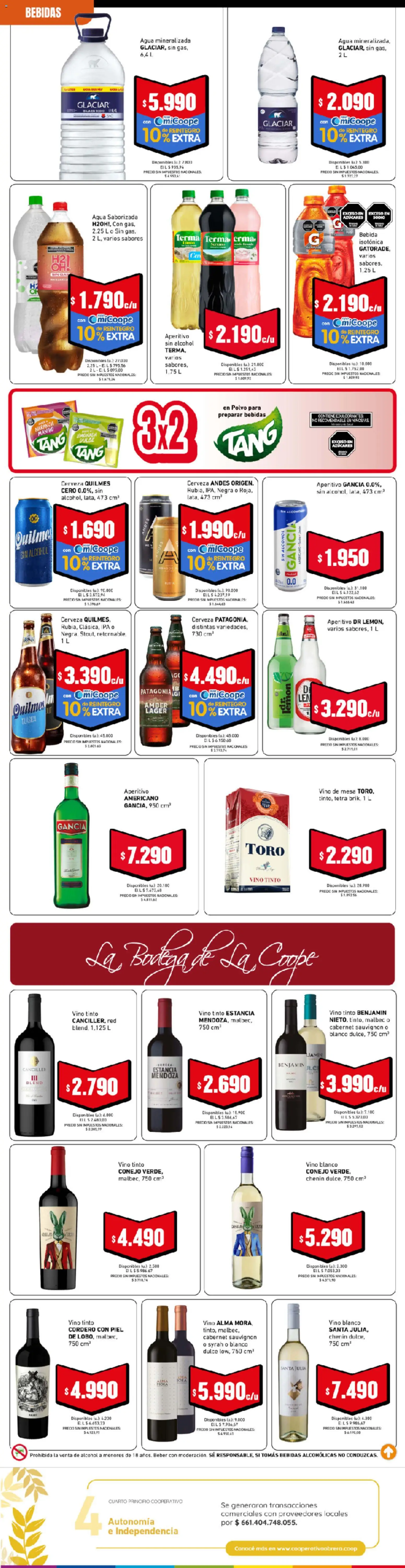 Vista previa del folleto de la tienda Cooperativa Obrera válido desde el 10/09/2026 