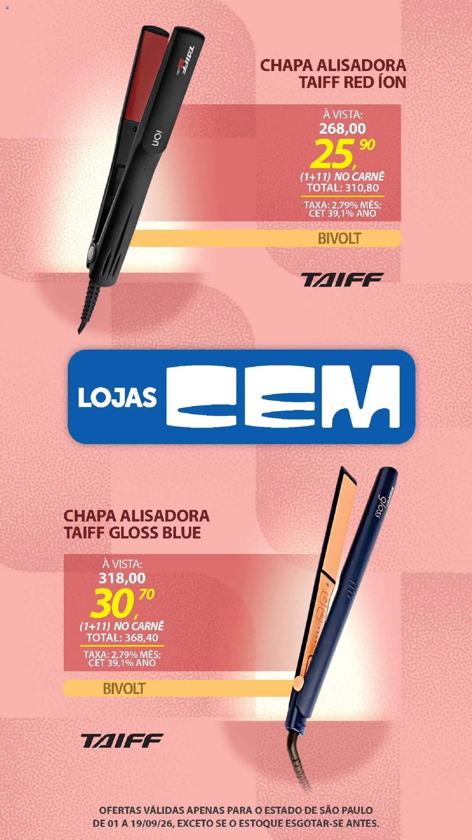 Ofertas Lojas Cem até 19/09/2026. - Página 136