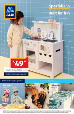 Preview of catalogue ALDI Special Buys WA from shop Aldi valid 23/09/2026