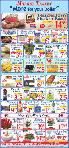 Ad Preview of Market Basket Market Basket Ad from 05/03/2026