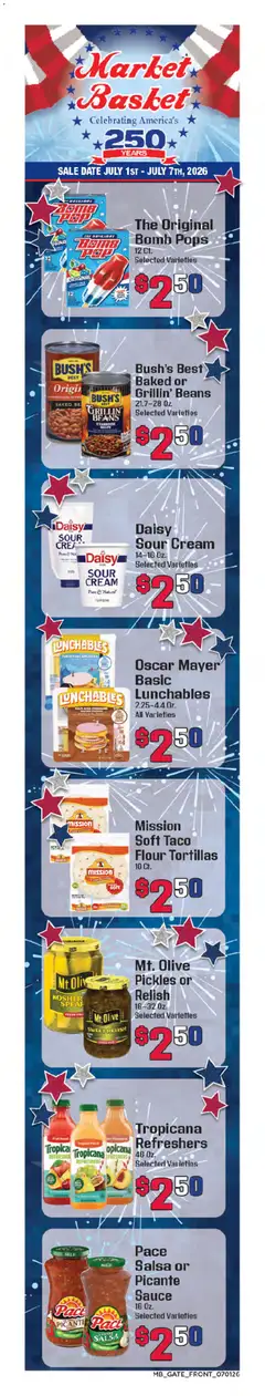 Ad Preview of Market Basket Market Basket Weekly Ad from 07/01/2026