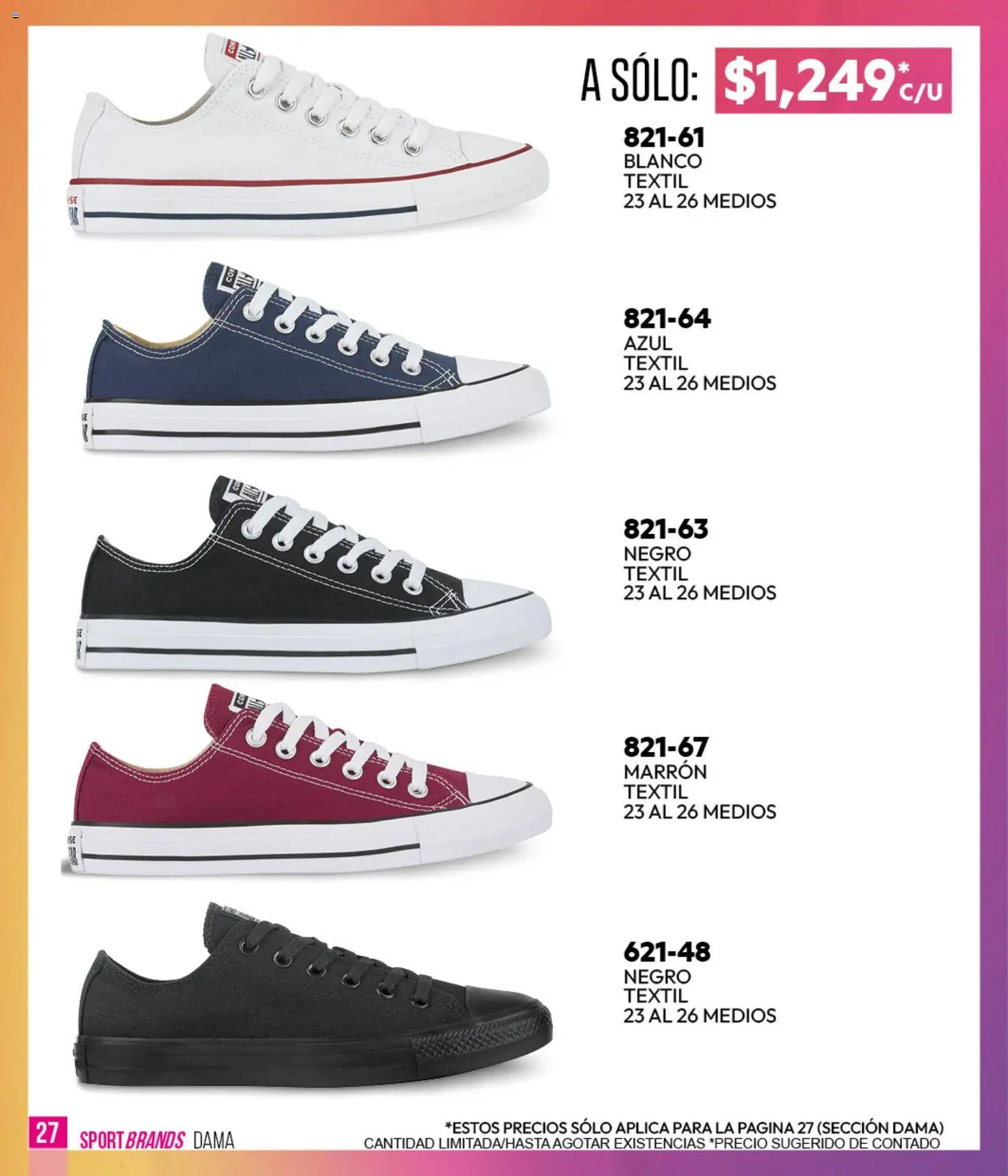 Vista previa las ofertas de la tienda Cklass - Cklass catálogo Sportbrands Verano Caballero desde el 05/03/2026 