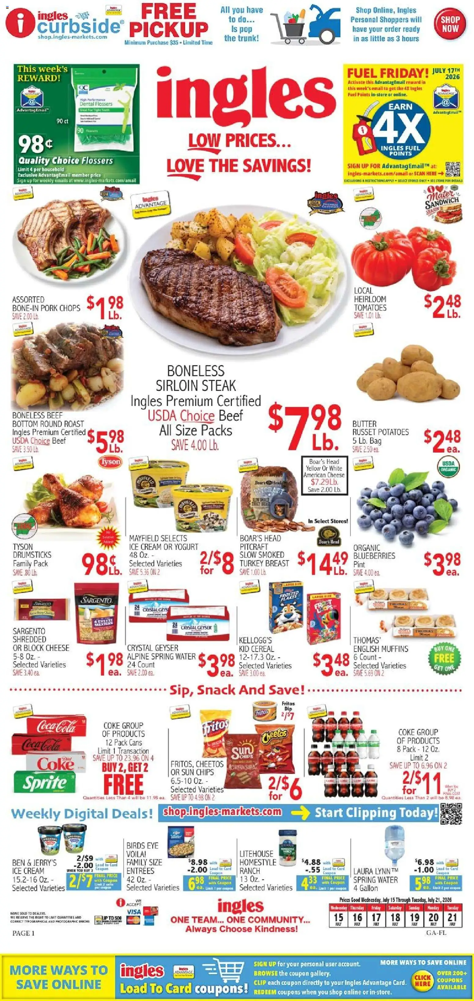 Ad Preview of Ingles Ingles Weekly Ad from 07/15/2026