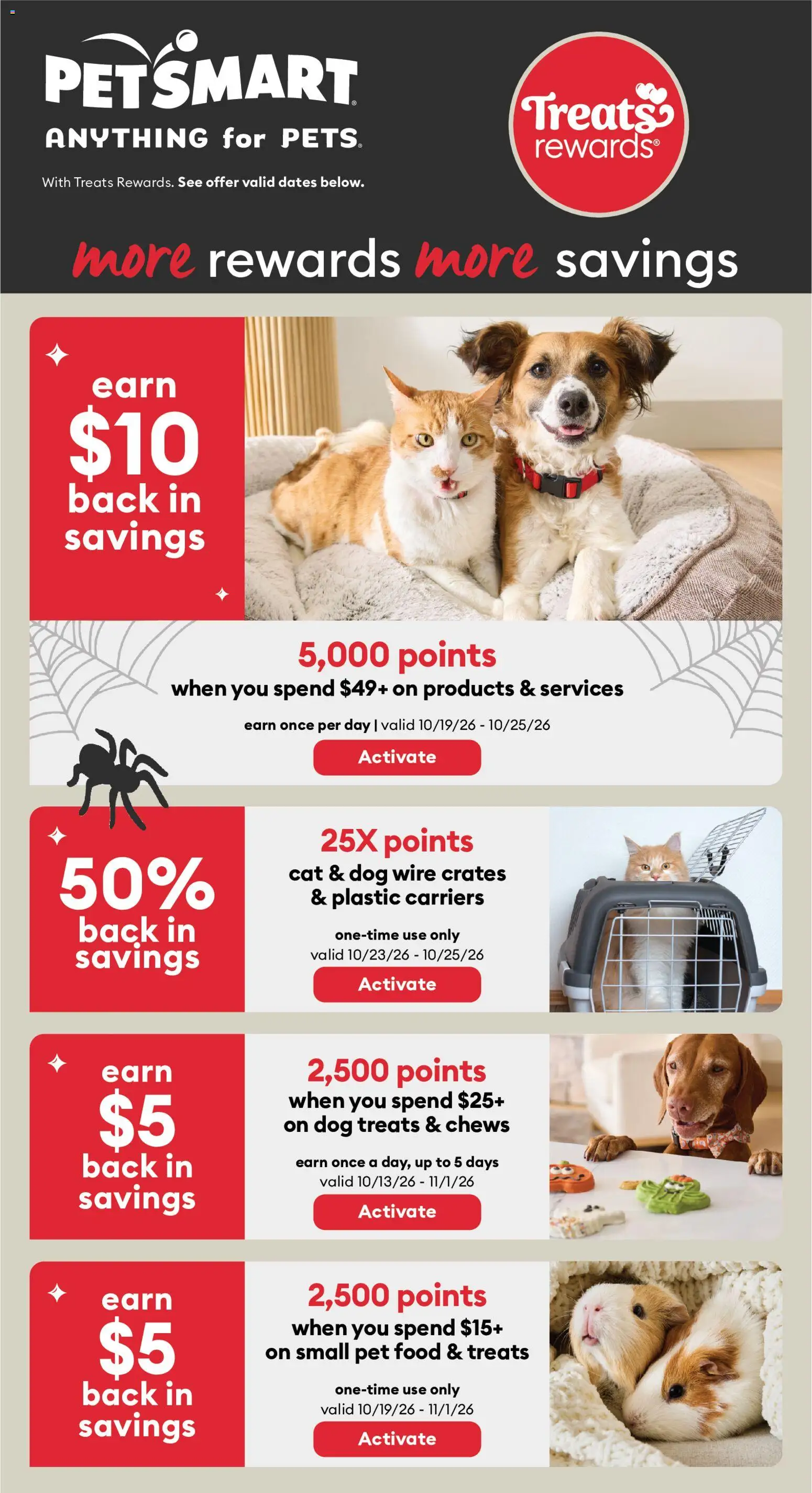 Preview of leaflet Petsmart weekly flyer / circulaire from shop Petsmart is valid from Oct 05, 2026
