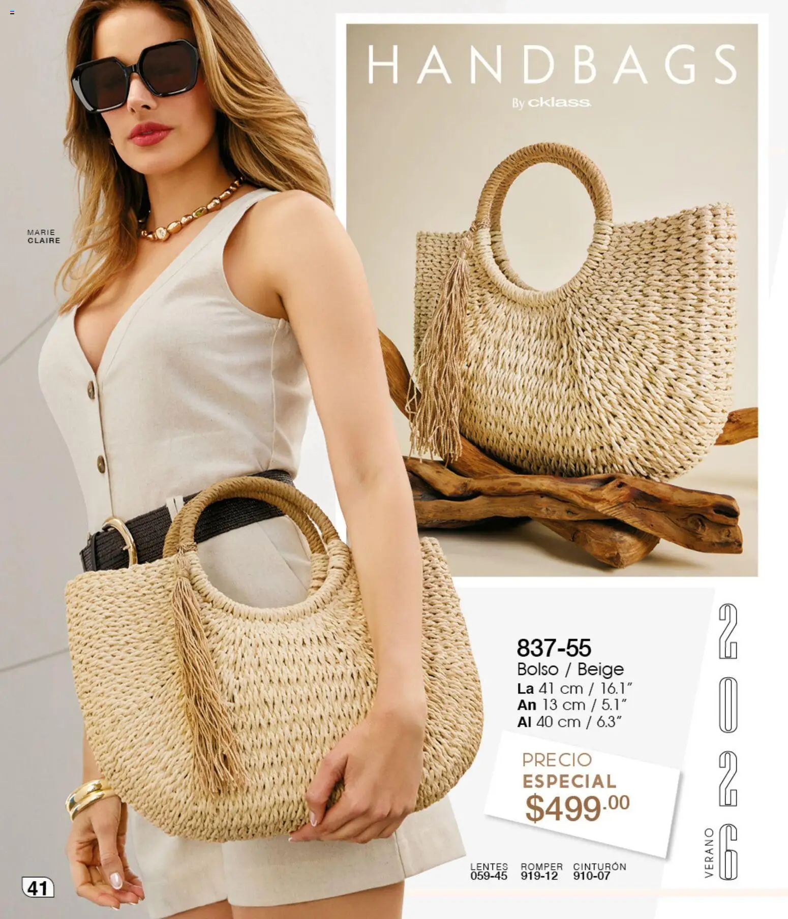Vista previa las ofertas de la tienda Cklass - Cklass catálogo Verano Handbags desde el 05/03/2026 - Lentes, Bolso, Cinturón