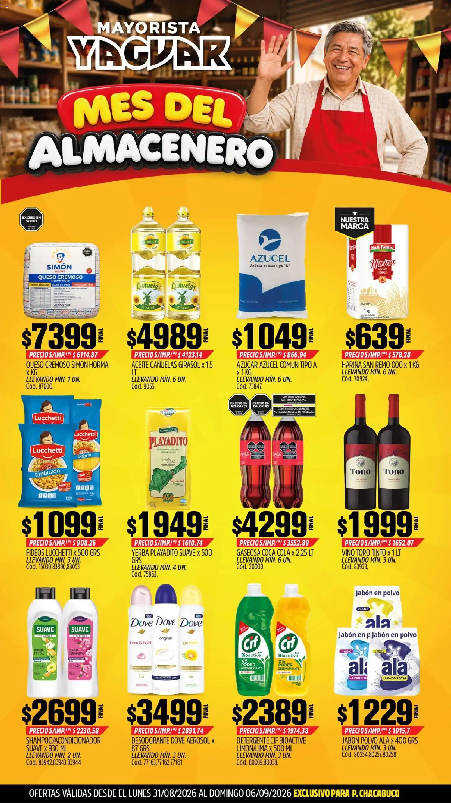 Vista previa del folleto de la tienda Yaguar válido desde el 31/08/2026 