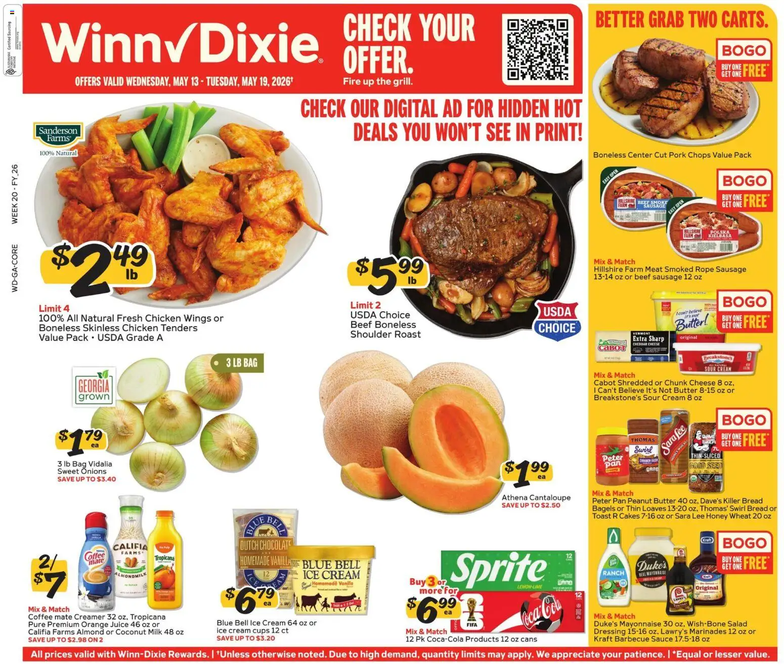 Ad Preview of Winn Dixie Winn Dixie Weekly Ad from 05/13/2026