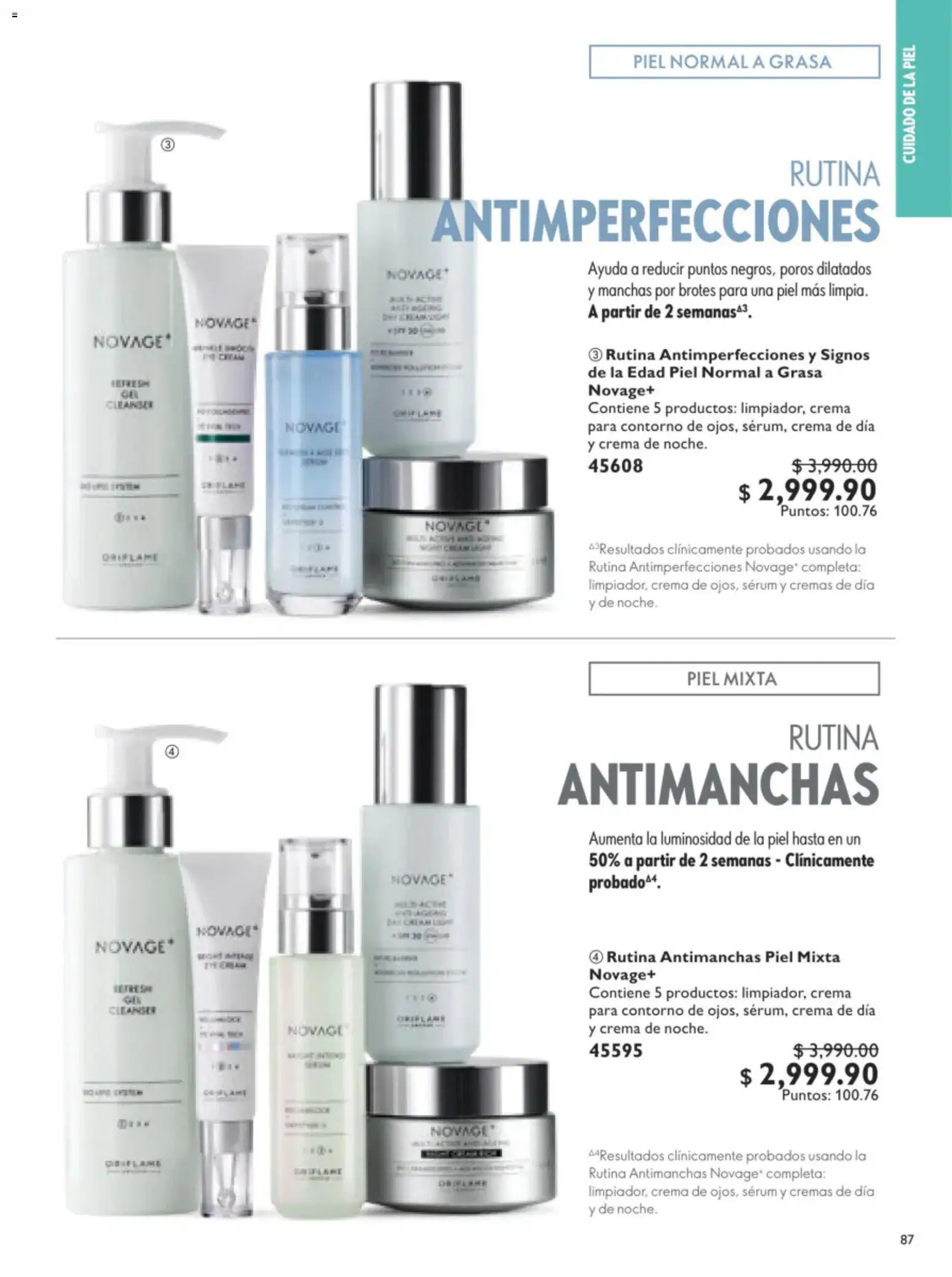 Vista previa las ofertas de la tienda Oriflame - Oriflame campaña 9 2026 desde el 20/06/2026 - Crema, Serum, Contorno
