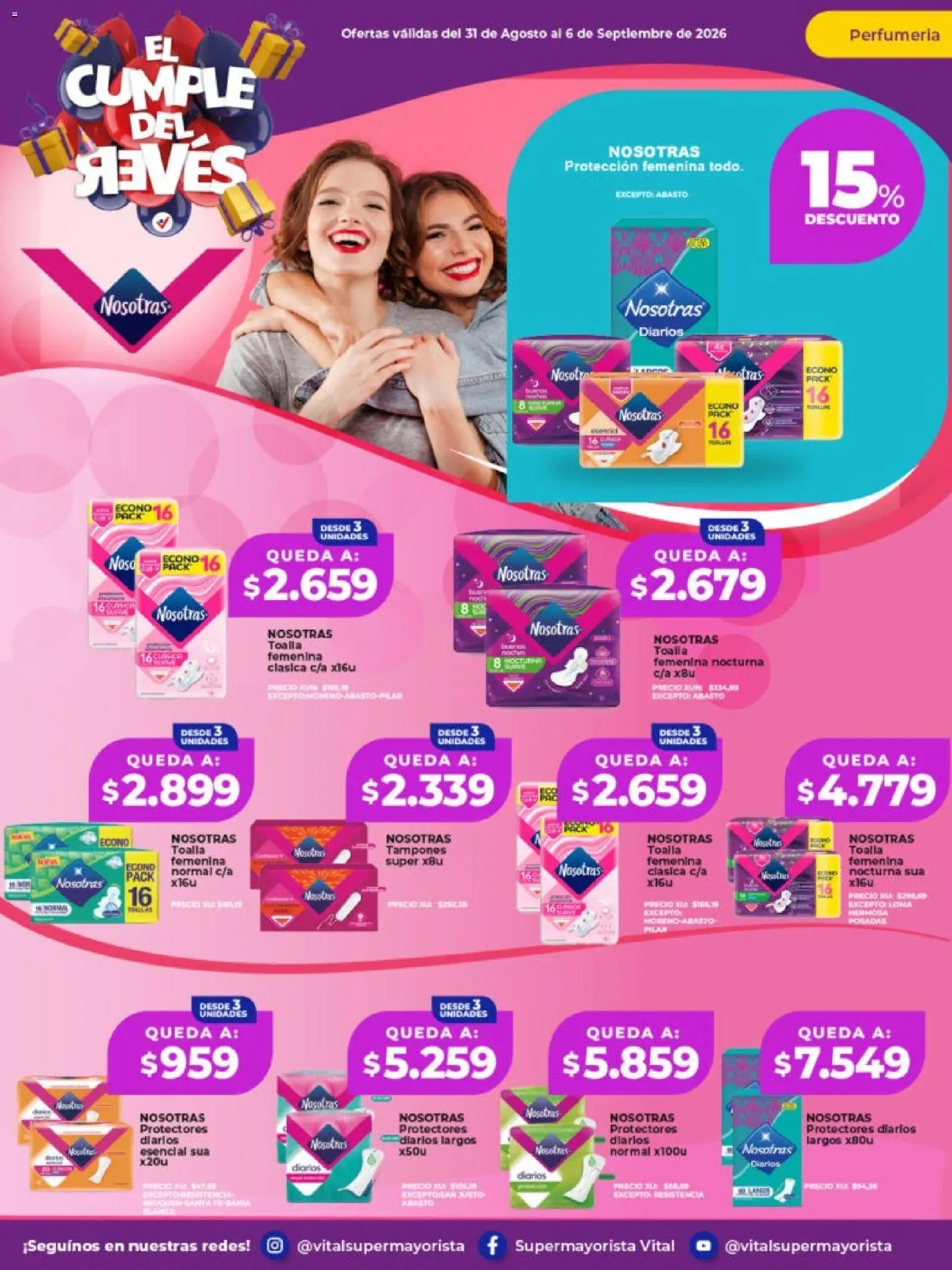 Vista previa del folleto de la tienda Vital válido desde el 31/08/2026 