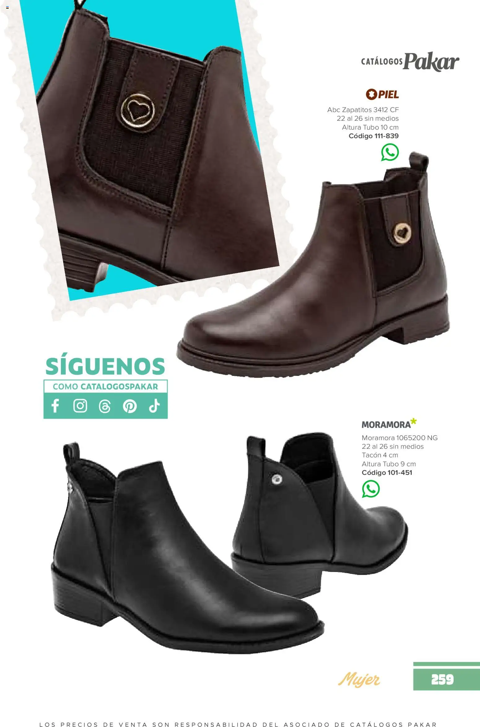 Vista previa las ofertas de la tienda SC Pakar - Catálogo Mujer desde el 30/01/2026 