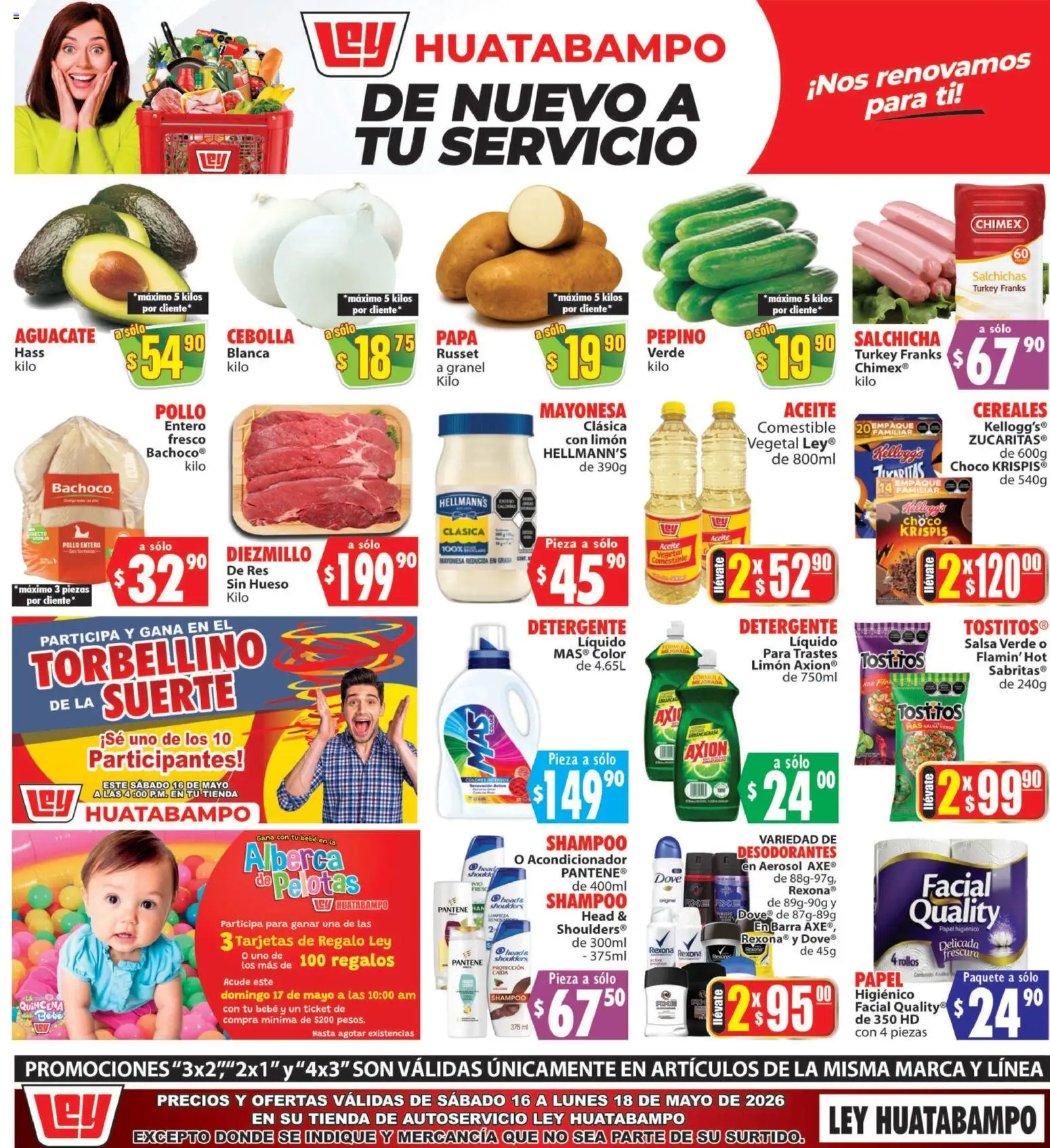 Vista previa las ofertas de la tienda Casa Ley - Casa Ley folleto Huatabampo desde el 16/05/2026 