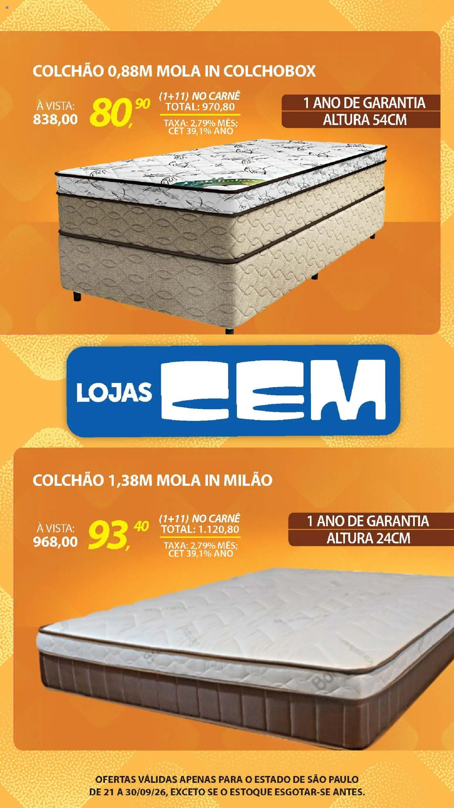 Ofertas Lojas Cem até 30/09/2026. - Página 20