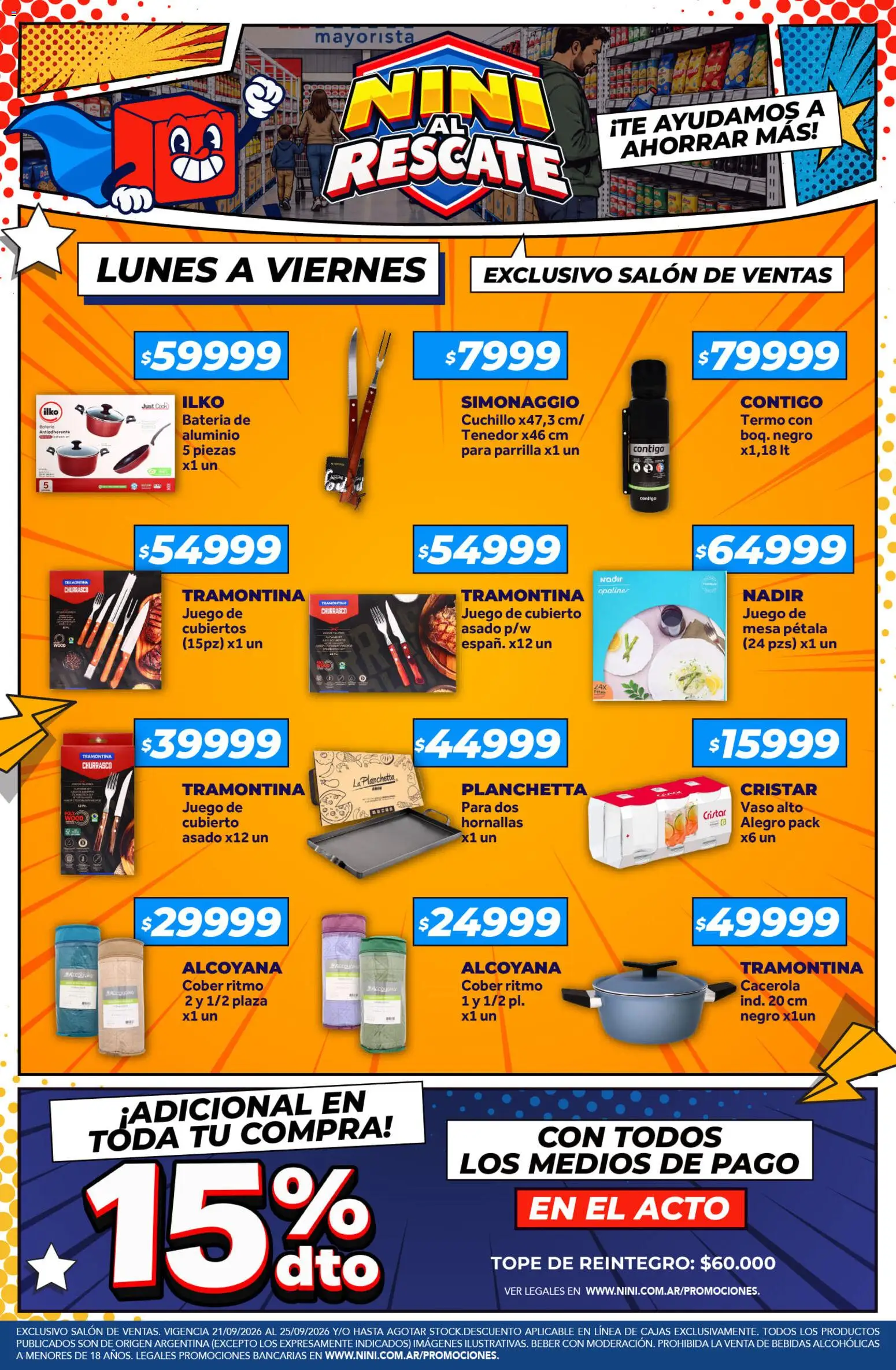 Vista previa del folleto de la tienda NINI Mayorista válido desde el 21/09/2026 